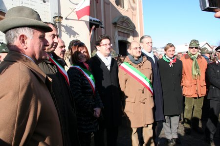 11 gennaio 2009 - Commemorazione ufficiale dell'eccidio di Ceretto